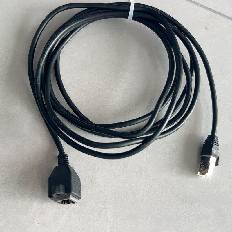 -可维修网线连接线,一头RJ45网线接口,一头USB接口,线长3米,