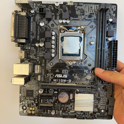 议价-可维修华硕H110M-D主板+Intel G3930处理器