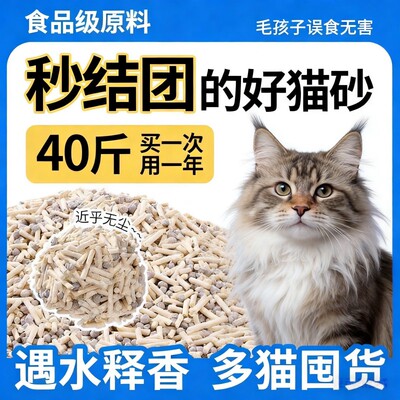 豆腐猫砂除臭猫沙6L豆腐