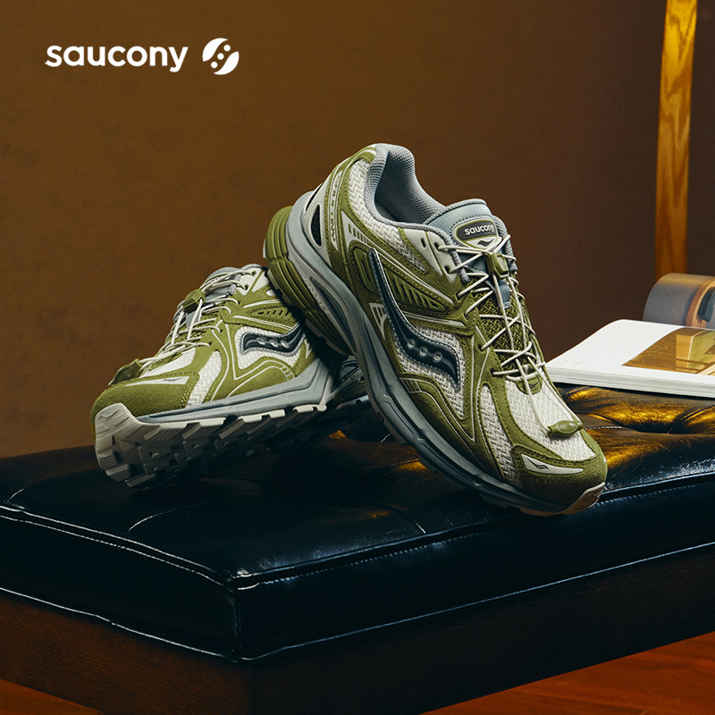 Saucony索康尼官方KINVARA 4RE男女复古情侣厚底休闲运动跑鞋K4