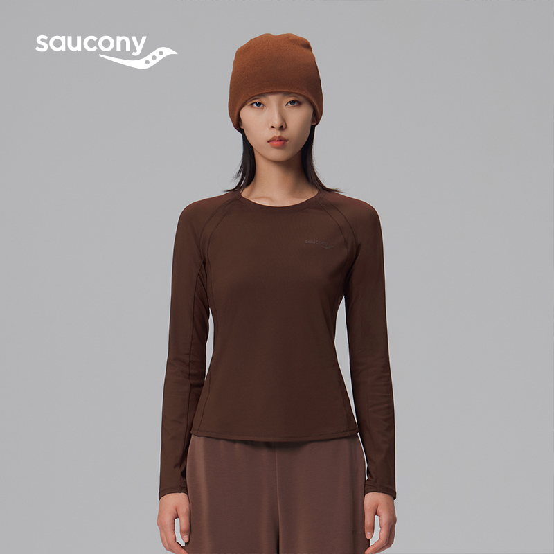 索康尼正品CNY女子舒适磨毛长袖