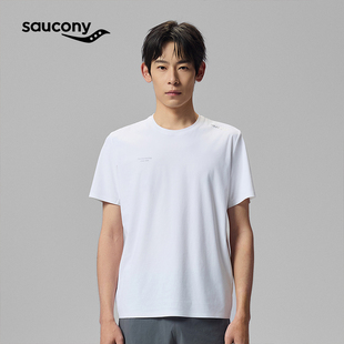 Saucony索康尼25年春夏新款 T恤 宽松薄款 休闲百搭舒适短袖
