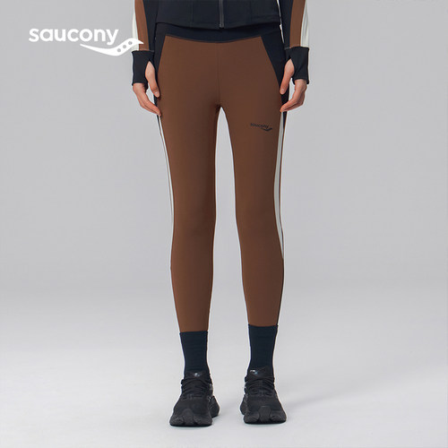 Saucony索康尼运动跑步长裤