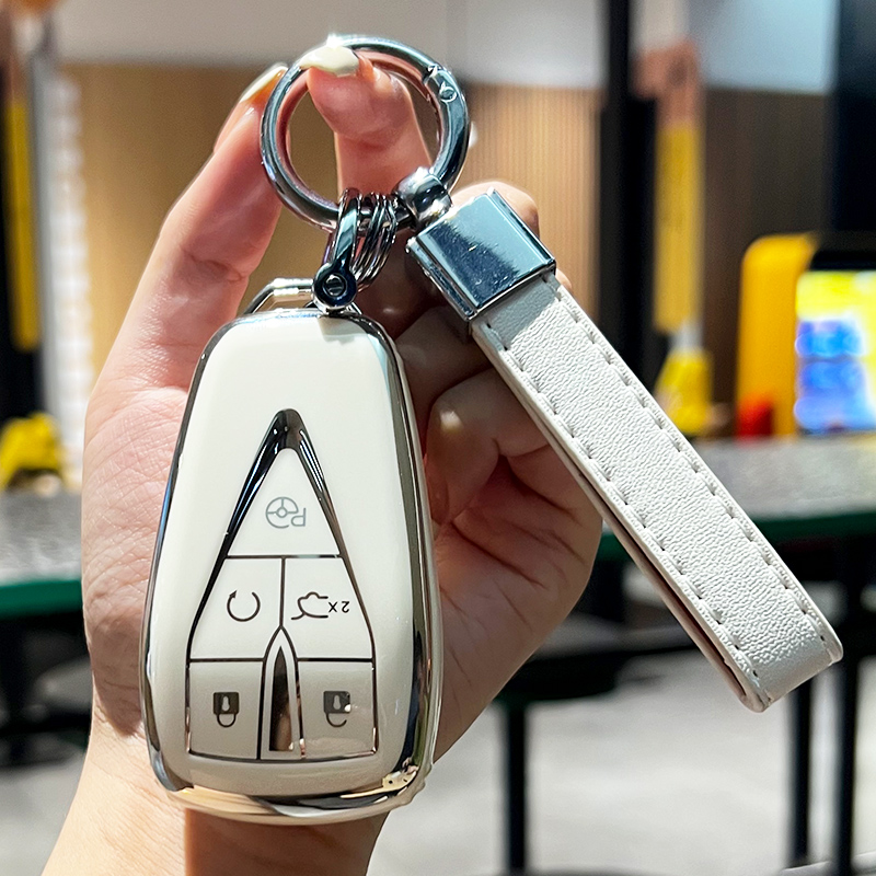 长安cs75plus钥匙套cs55plus包cs35plus车扣unik壳unit逸动plus女