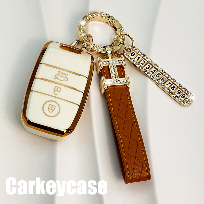 起亚K3钥匙套K4K5kx3kx5/7智跑索兰托奕跑凯绅包壳扣女高档CROSS