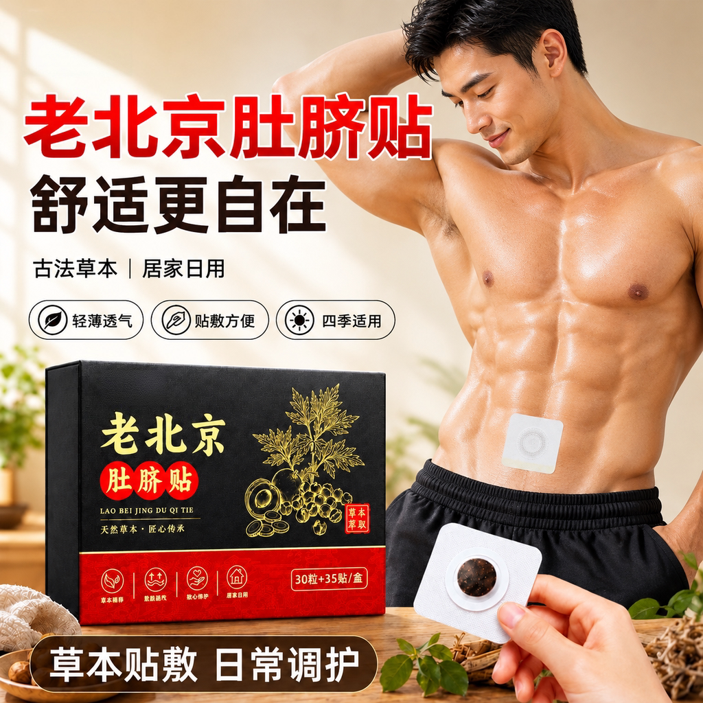 专利非遗传承!老北京艾草肚脐贴