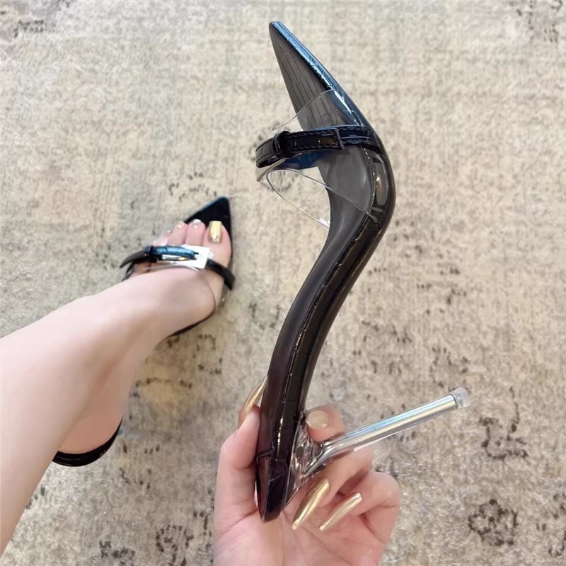 搭扣性感御姐外穿凉拖鞋