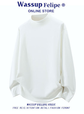 WASSUP FELIPE2025新款卫衣男女士时尚保暖打底衫长袖T恤外套男
