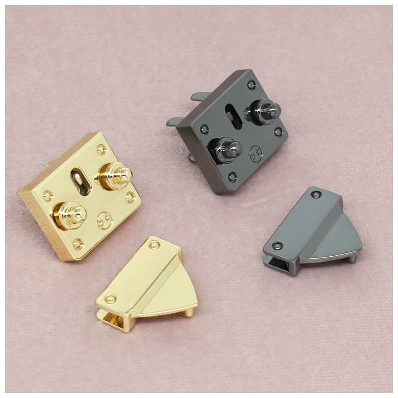 BAG ACCESSORIES LOCKS HARDWARE BAGS BUCKLES REPAIRS WOMENS BAGS SHOULDER STRAPS BAGS METAL LOCKS SINGLE  BAG BUCKLES LOCK ACCESSORIES