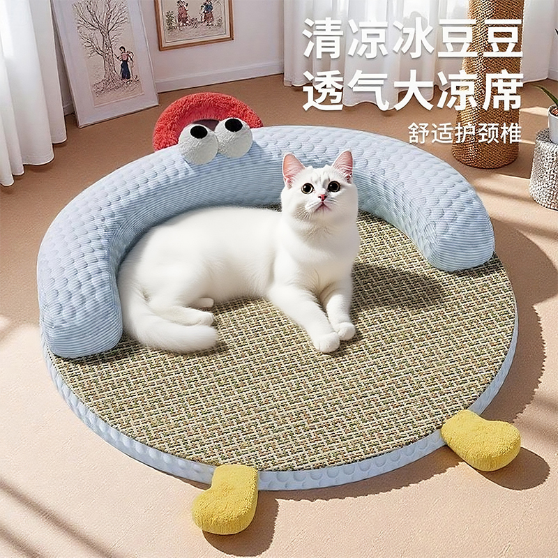 kimpets夏季猫咪凉席垫
