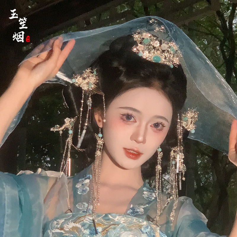 玉笙烟原创首饰长生殿套装