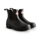 HUNTER女经典 切尔西鞋 惠灵顿短靴三色LOGO溯溪涉水鞋 雨鞋