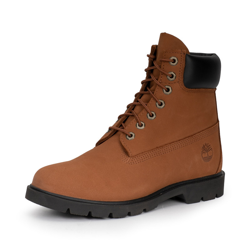 添柏岚Timberland经典六寸男士户外防水宽版系带靴子A28U6W