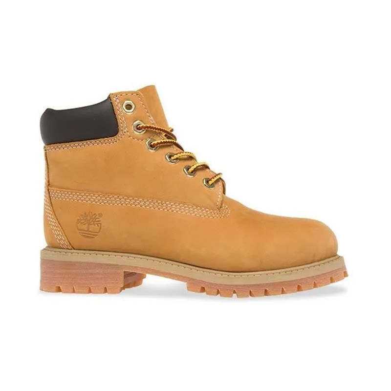 Timberland添柏岚户外高帮小童大黄靴大童女款小码马丁靴12809