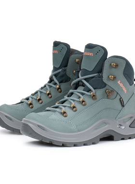 LOWA秋冬户外中帮登山鞋女防水防滑RENEGADE GTX透气鞋L320945