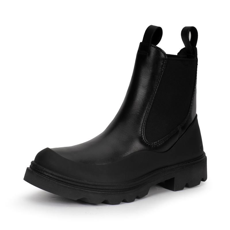 ECCO爱步切尔西靴中筒靴厚底