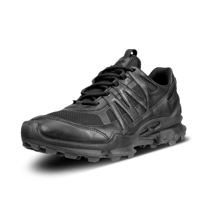 ECCO爱步GTX防水透气越野跑鞋