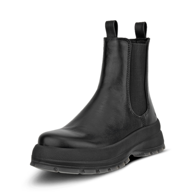 ECCO爱步女款休闲厚底切尔西靴