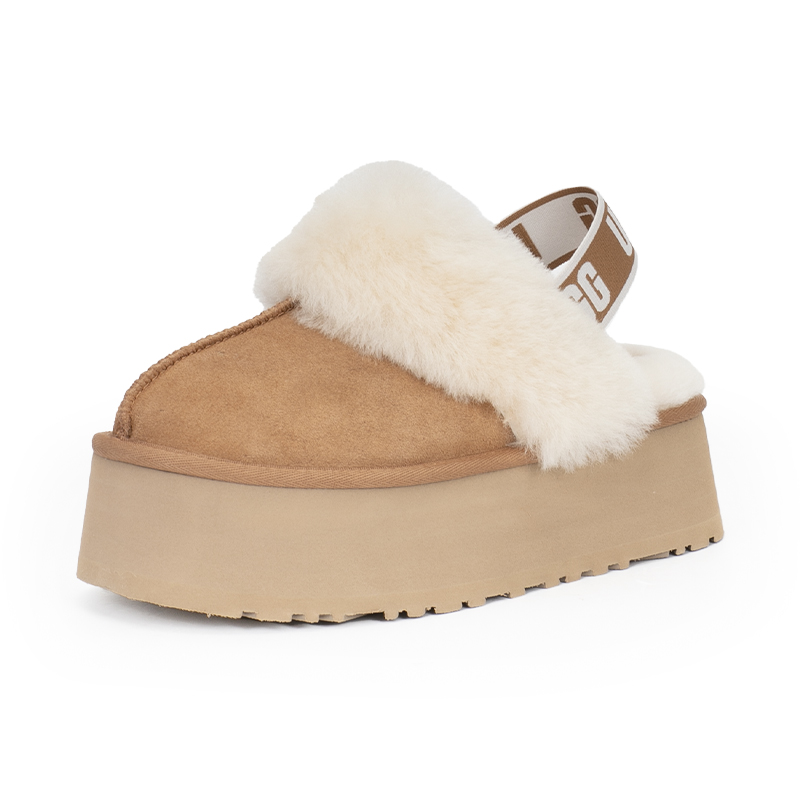 UGG女款厚底毛拖鞋雪地靴