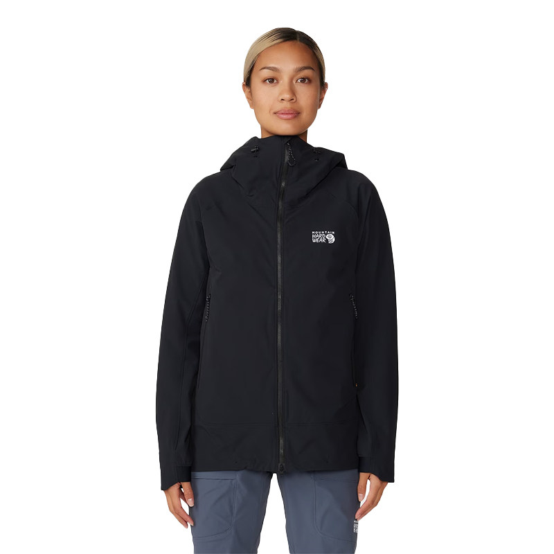 Mountain Hardwear山浩女Chockstone Alpine LT户外防风连帽软壳