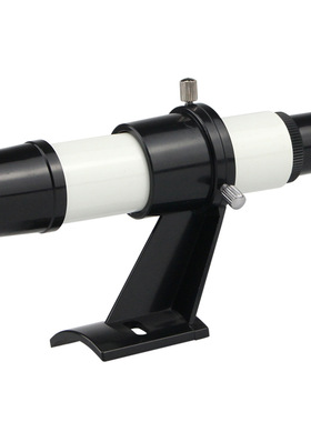 Datyson天文望远镜配件5X24塑料反像寻星镜5P9939T白色款