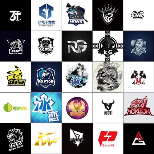 LOGO设计网络游戏定制电竞战队王者公会公社家族QQ头像YY频道帮派