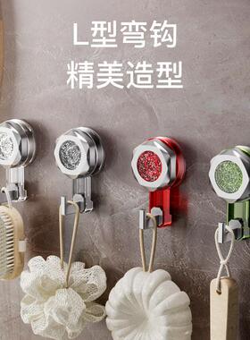 Rotating suction cup hook, strong and luxurious, no drilling
