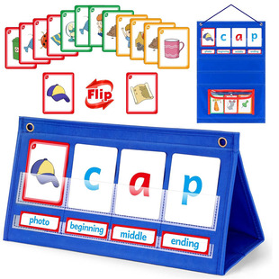 CVC Words Builder幼儿园教室拼读图游戏