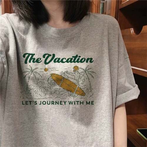 清仓捡漏～外贸出口尾单 夏季短袖T恤男女士纯棉宽松百搭上衣服潮