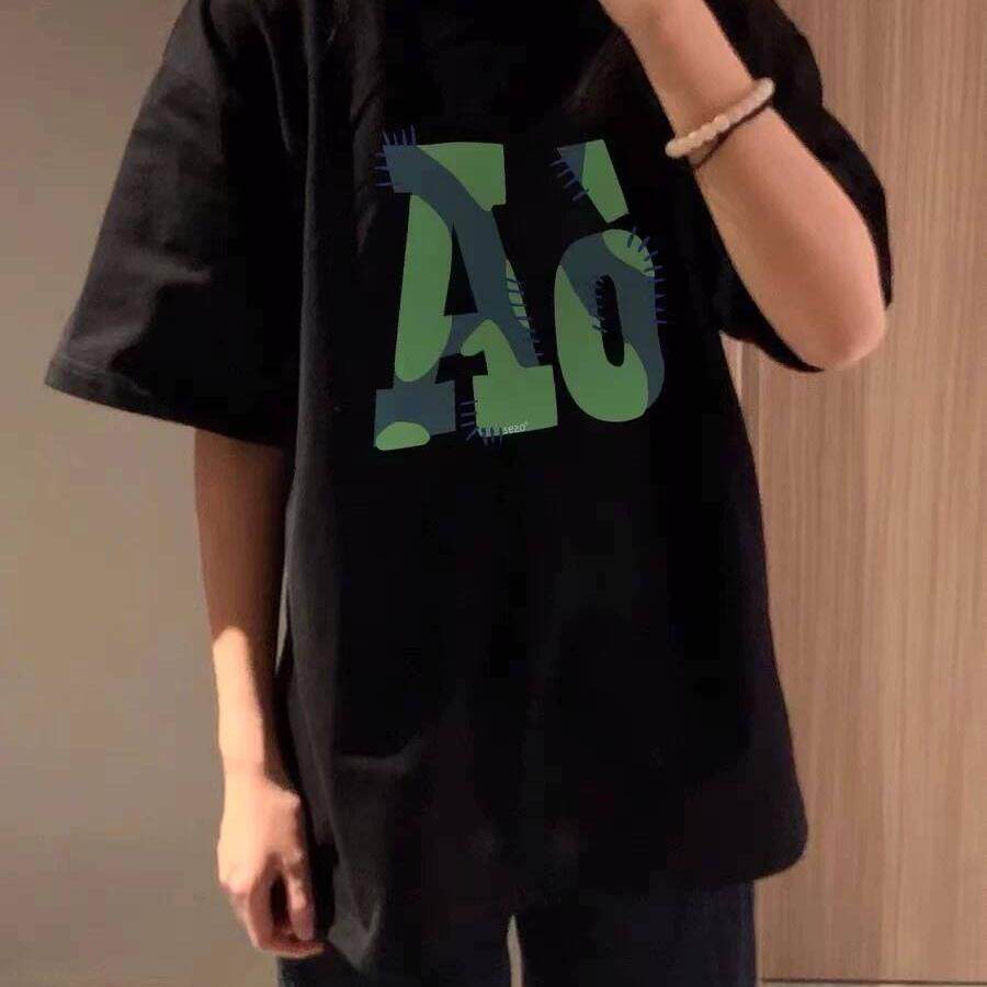 出口外贸尾货~清仓捡漏 夏季潮牌短袖T恤男女士ins纯棉半袖上衣服