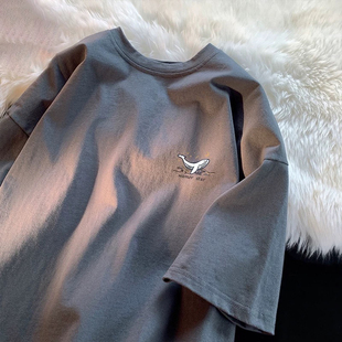 T恤男女士纯棉百搭宽松 短袖 外贸撤回尾货清仓捡漏 纯棉潮牌夏季