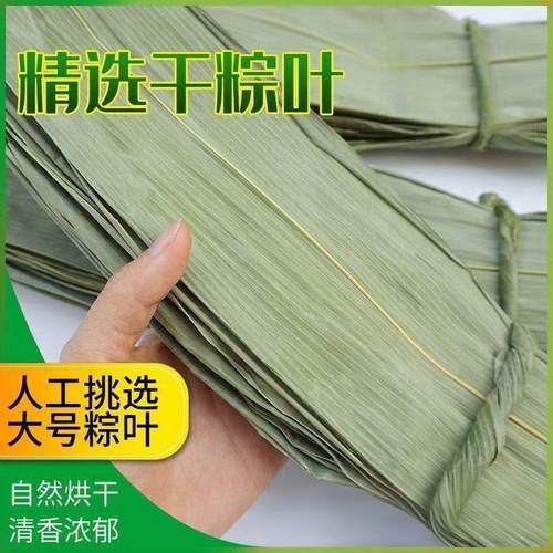 【当季新品】干粽叶大宽叶家用端午包粽子专用纯天然野生粽叶批发