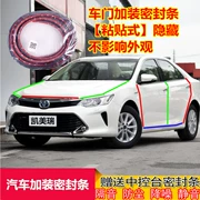 TÁP BI CÁNH CỬA Thích hợp cho xe Toyota Corolla Corolla Camry Prado Ruizhi Yizhi dán xe dải cách âm và chống bụi toàn bộ xe GIOĂNG CÁNH CỬA CÁNH CỬA SAU