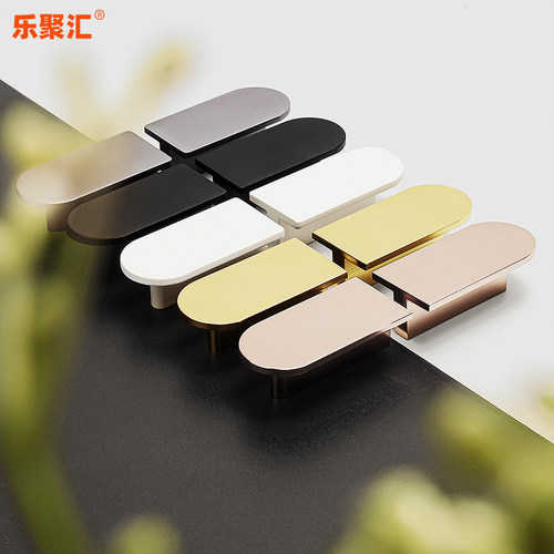 乐聚汇抽屉衣柜柜门双孔小拉手
