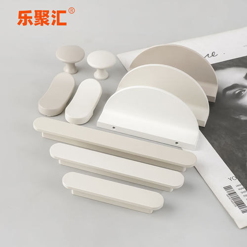 乐聚汇抽屉衣柜柜门拉手半圆拉手