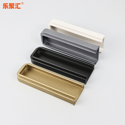 PET柜门隐形拉手整体橱柜衣柜拉门茶几抽屉嵌入开槽暗装把手羊绒