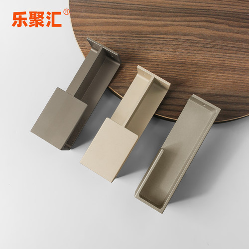 谷仓门口袋推拉门嵌入式拉手把手