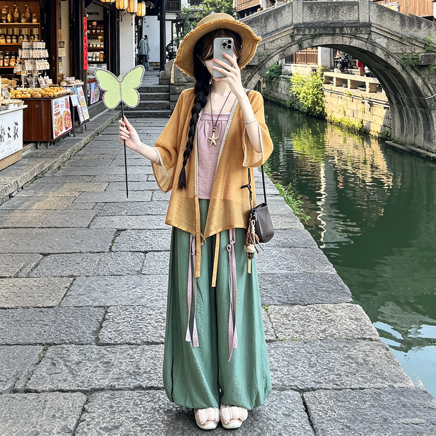 浅夏|宋制宋裤汉服套装日常古装