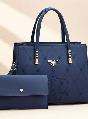 Women's Bag 2024 Embroidered Large Capacity Shoulder Handbag