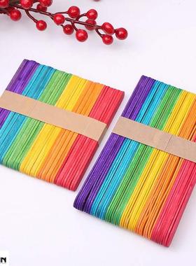 -200pcs  ice cream stick popsicle sticks dispble mould