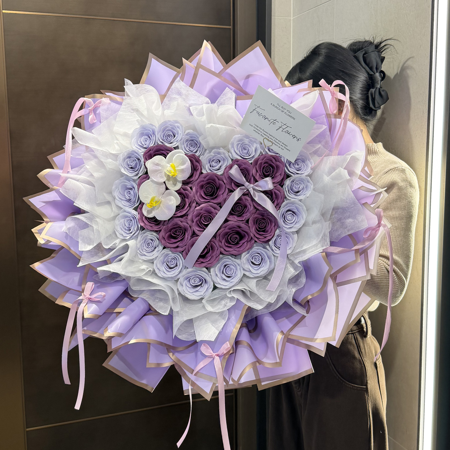 永生花玫瑰多巴胺缤纷系列香皂花圣诞节结婚送女朋友闺蜜生日礼物