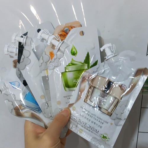 韩国进口8LOVE8爱水颜心诺丽果全系列单品 袋装干净卫生面霜bb霜