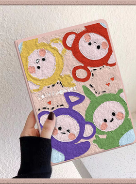 天线宝宝适用苹果平板2021新款pro11英寸保护套带笔槽10.2/10.5电脑壳18/19ipad air4/3/三折式5/6第九代迷你