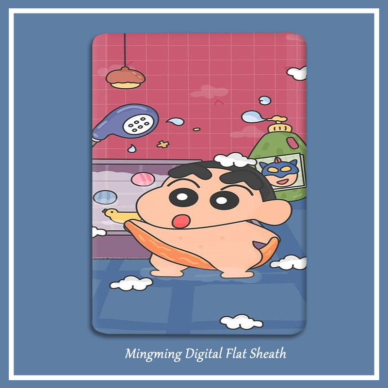 洗澡小新适用iPad11寸保护套苹果10.5/11寸新款8.3mini6/5/4平板7.9书本air3/2/1硅胶18/1920笔槽9.7防摔软壳,3C数码配件,平板电脑保护套/壳,淘宝优惠券,粉丝福利购,淘宝优惠卷