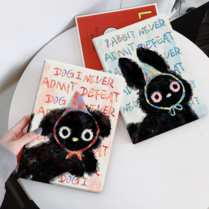 涂鸦狗适用华为平板m6保护套10.8matepad11英寸4带笔槽10.1畅享2荣耀小米5pro联想小新vivo硅胶oppoair壳plus