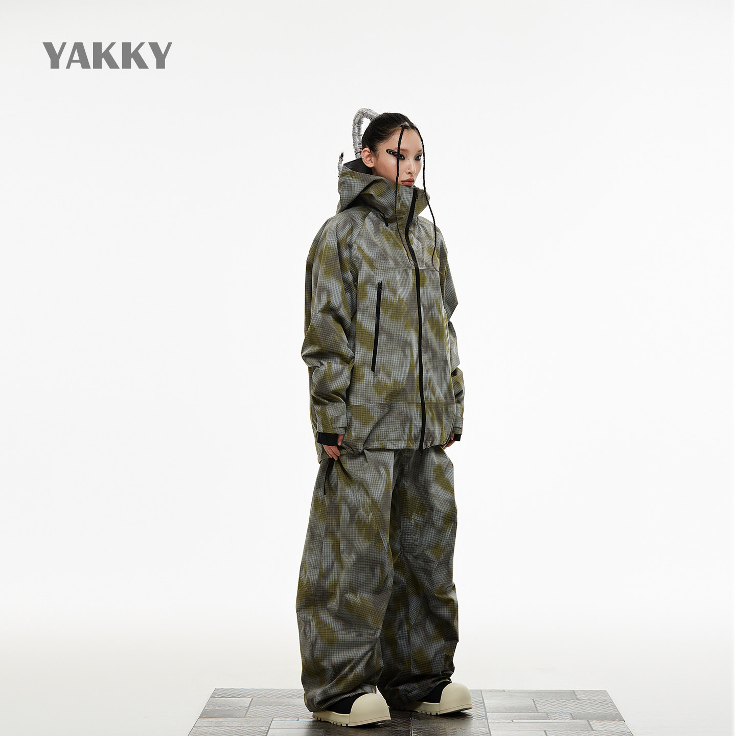 【新品】YAKKY阿基拉男女同款夹克上衣套装3L夹绒适用滑雪场景