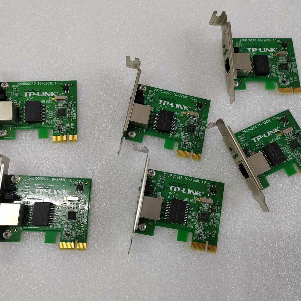 千兆网卡TP-LINK TG-3269E 半高显卡 千兆有线