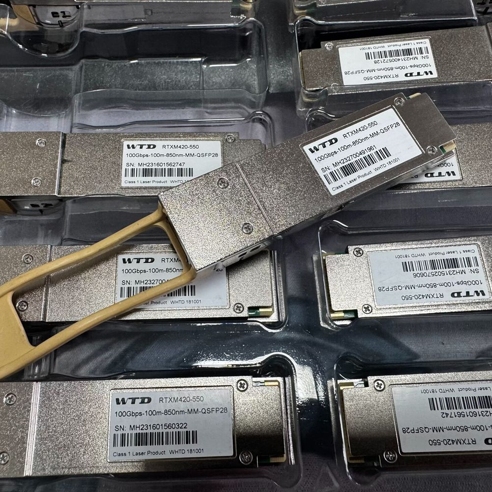 WTD 100G光模块 RTXM420-550 100Gbs