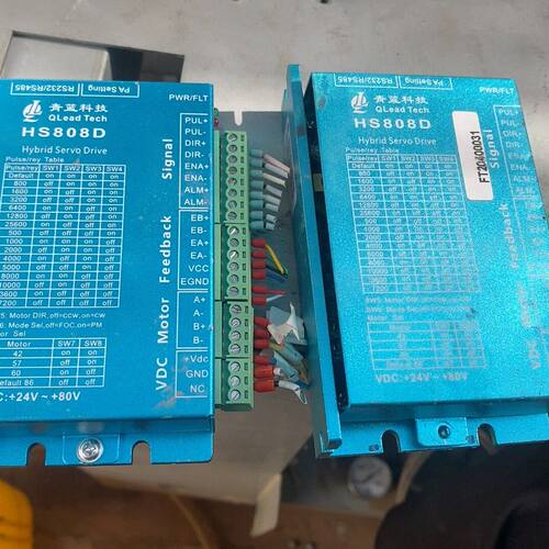 青蓝科技HS808D混合伺服驱动器 拆机  VD