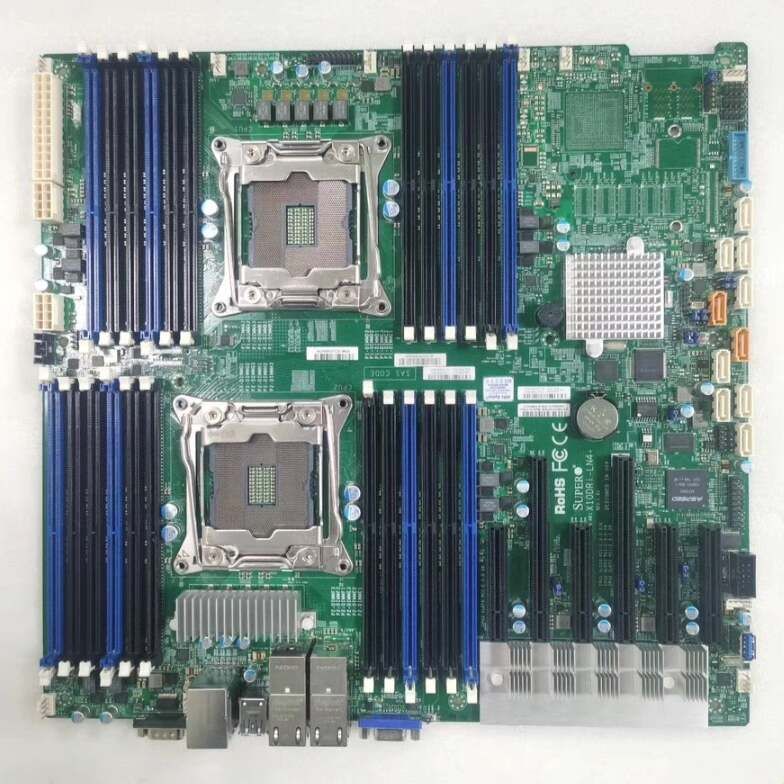 超微X10DRI-LN4+主板 双路x99 支持e5-260